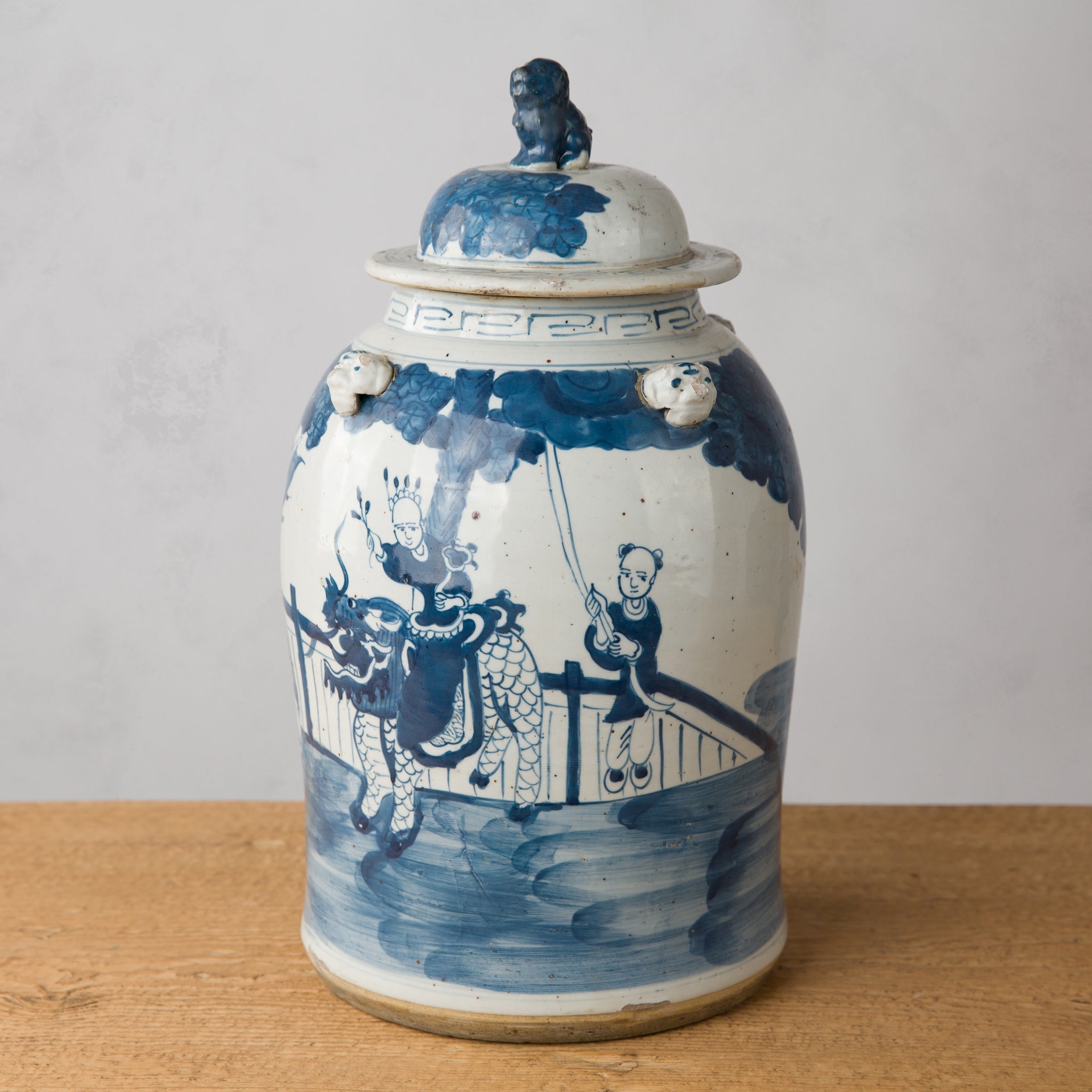 Chinoiserie Ginger Jar