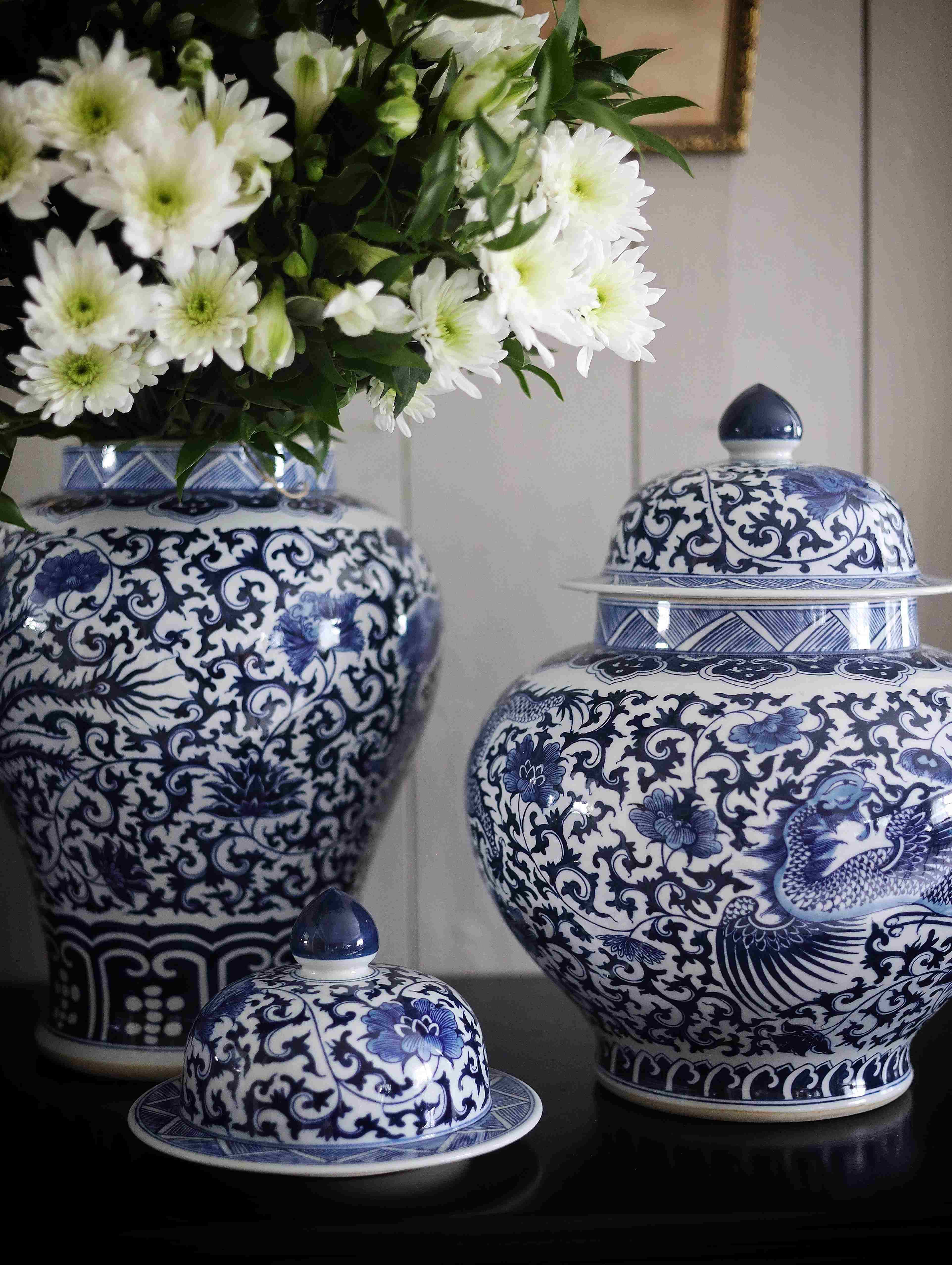 Chinoiserie Ginger Jar