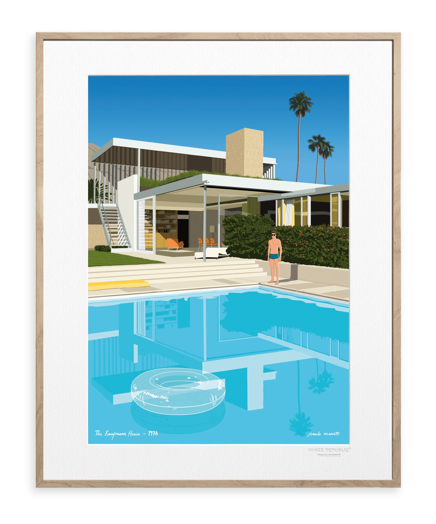 Art print: Mariotti - Kaufmann House