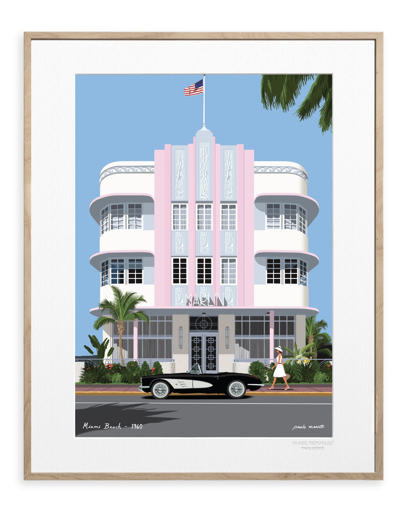 Art print: Mariotti - Miami