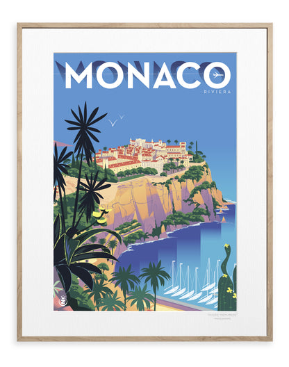 Art print: Monsieur Z - Monaco