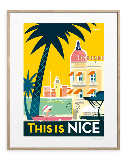 Art print: Monsieur Z - Nice