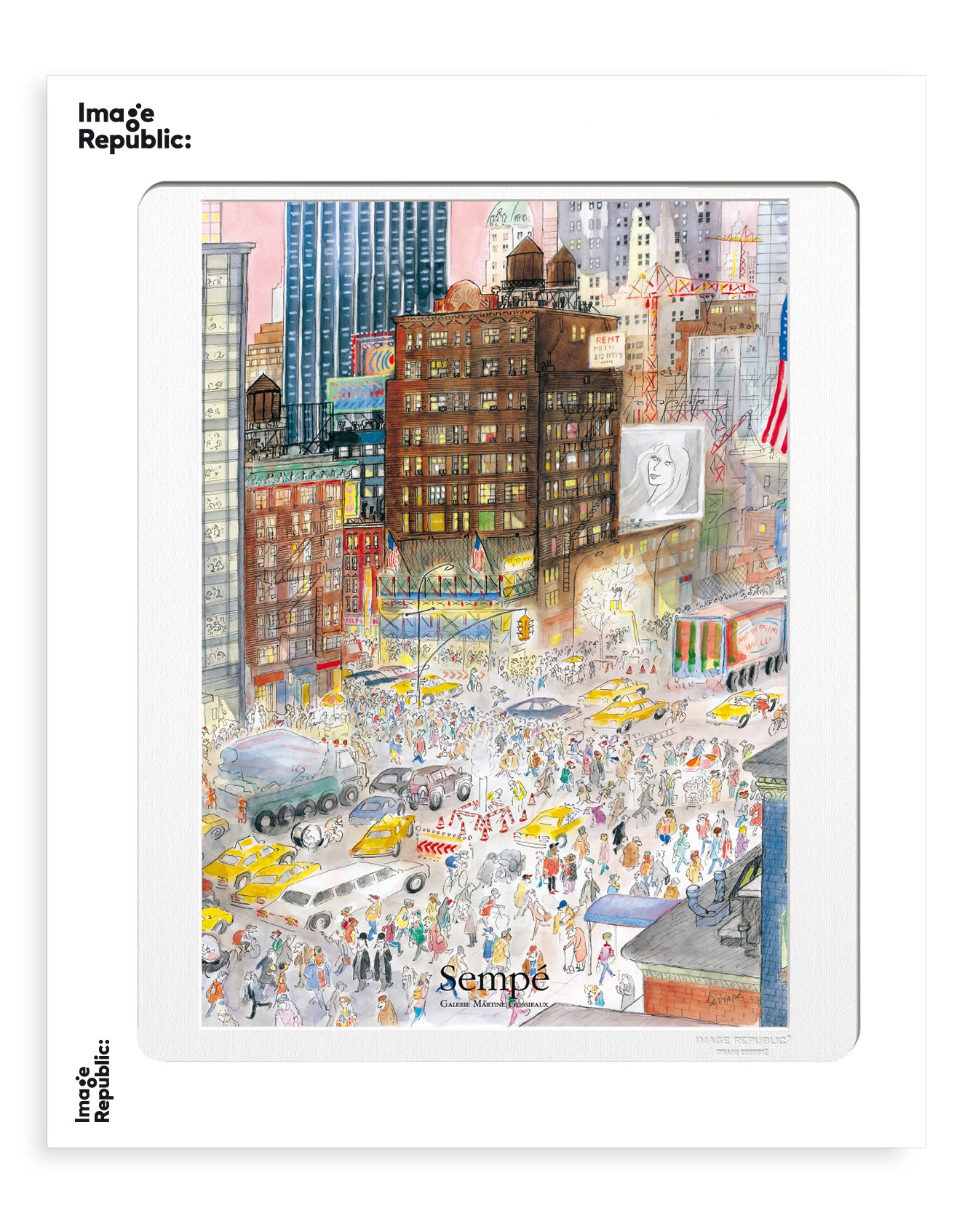 Art print: Sempé - New York