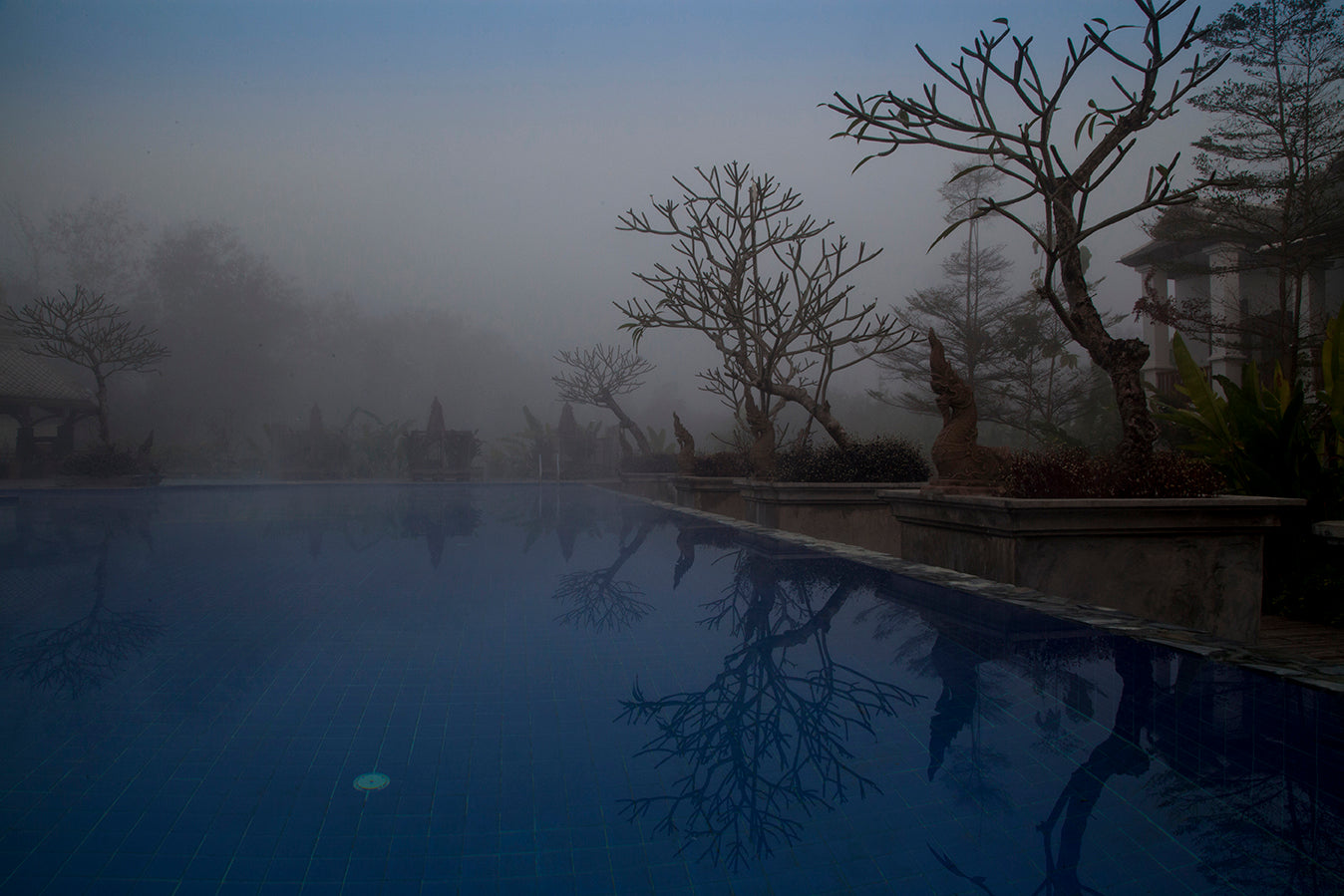 Morning in Laos