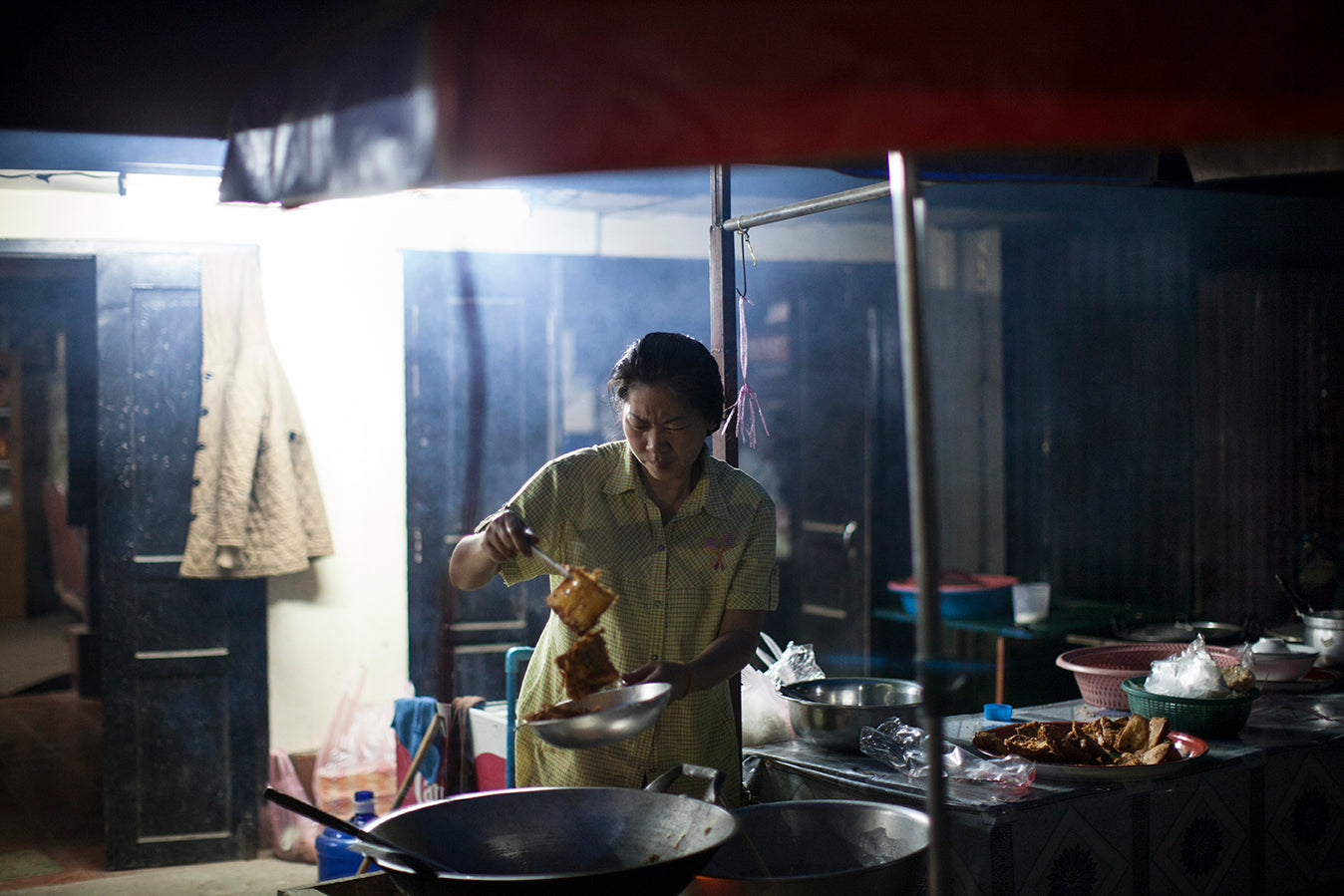 Evening in Laos